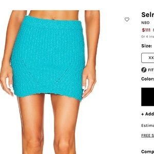 NBD, Revolve, Selma Mini Skirt